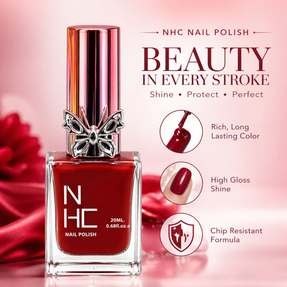 20ML NHC Long Lasting Glossy Finish Nail Polish