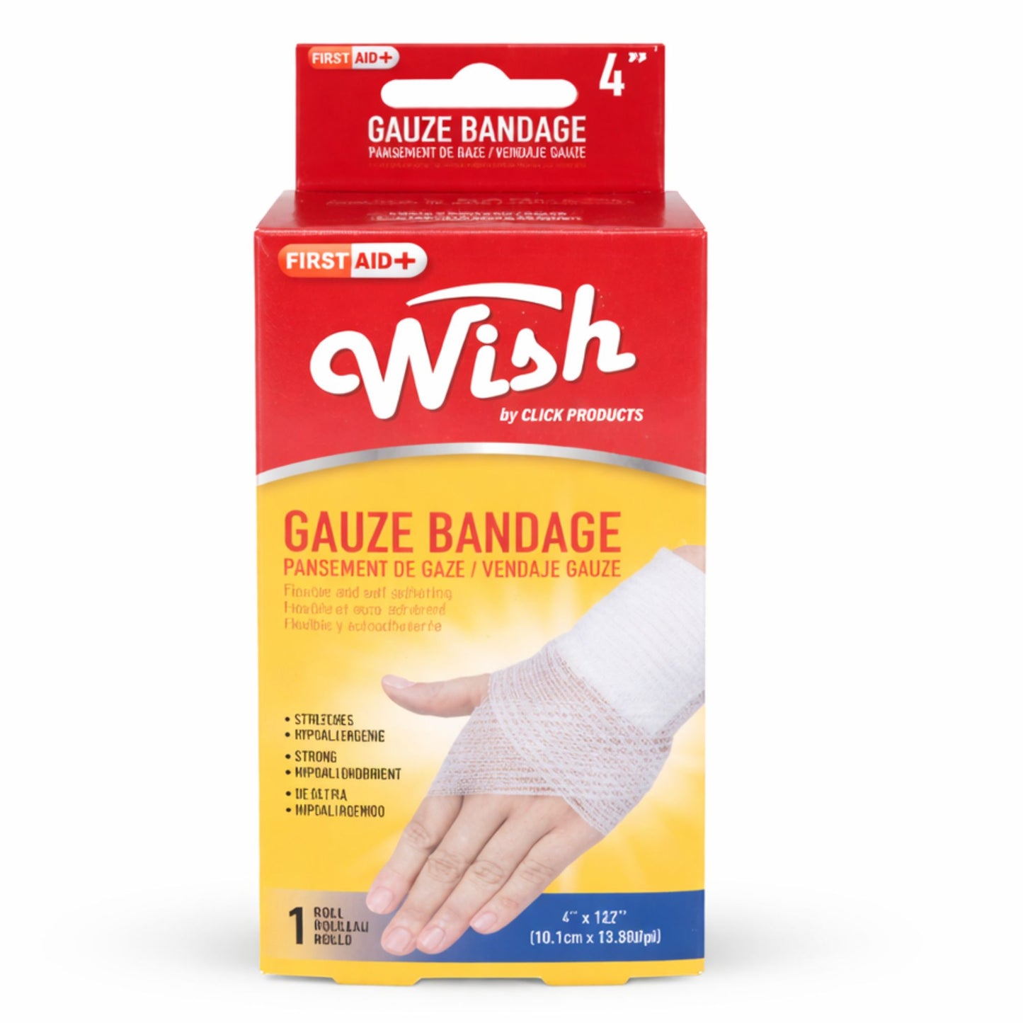 Wish Self Cling Bandage Gauze: 1 Pack Personal Care Safety product image 10