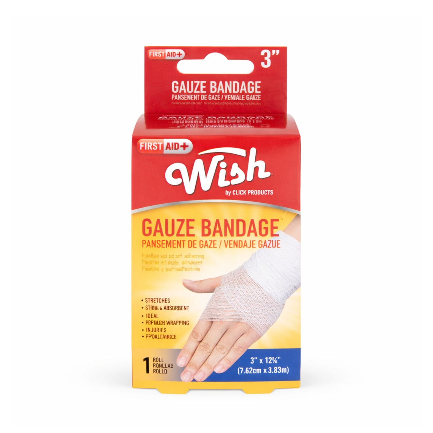 Wish Self Cling Bandage Gauze: 1 Pack Personal Care Safety product image 11
