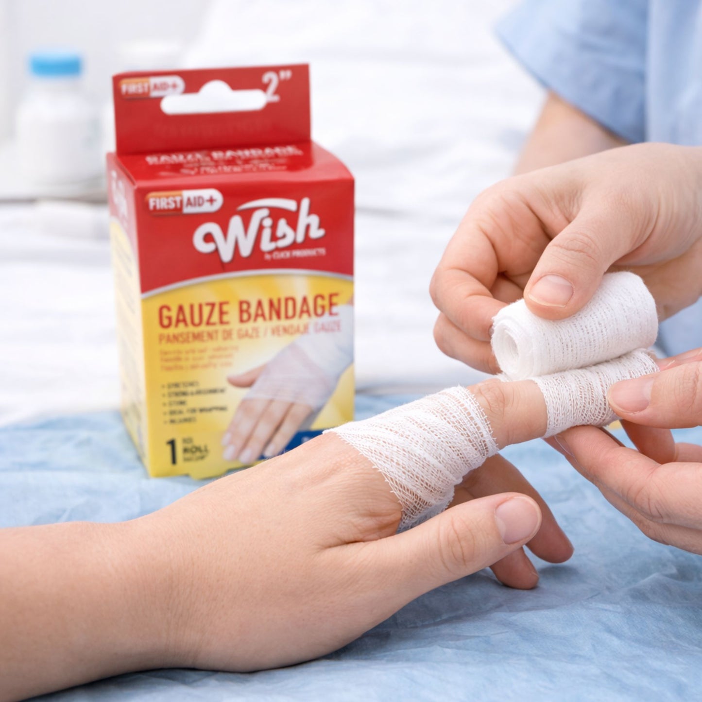 Wish Self Cling Bandage Gauze: 1 Pack Personal Care Safety product image 6