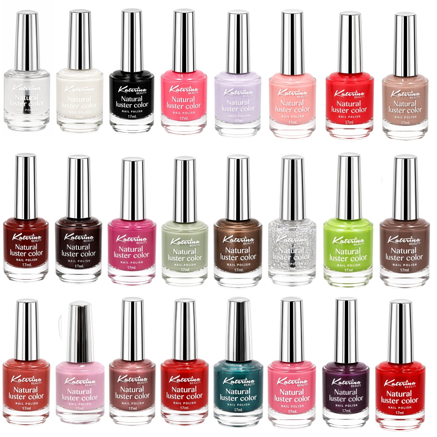 17ML Katerina Beauty Nail Polish Long Lasting Gloss Finish main product image