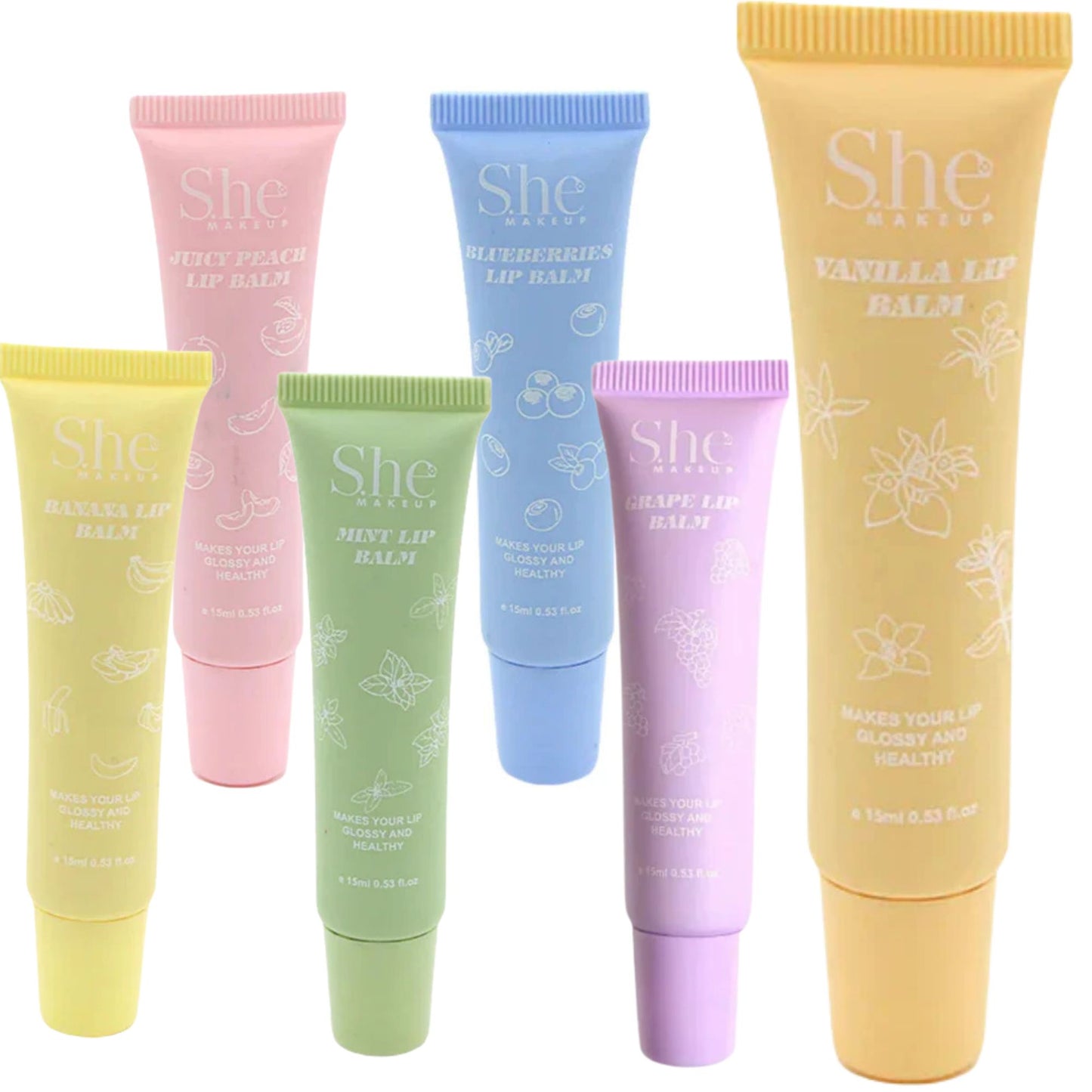 SHE Makeup Scented Lips– Nourishing, Moisturizing & Delightfully Fragrant