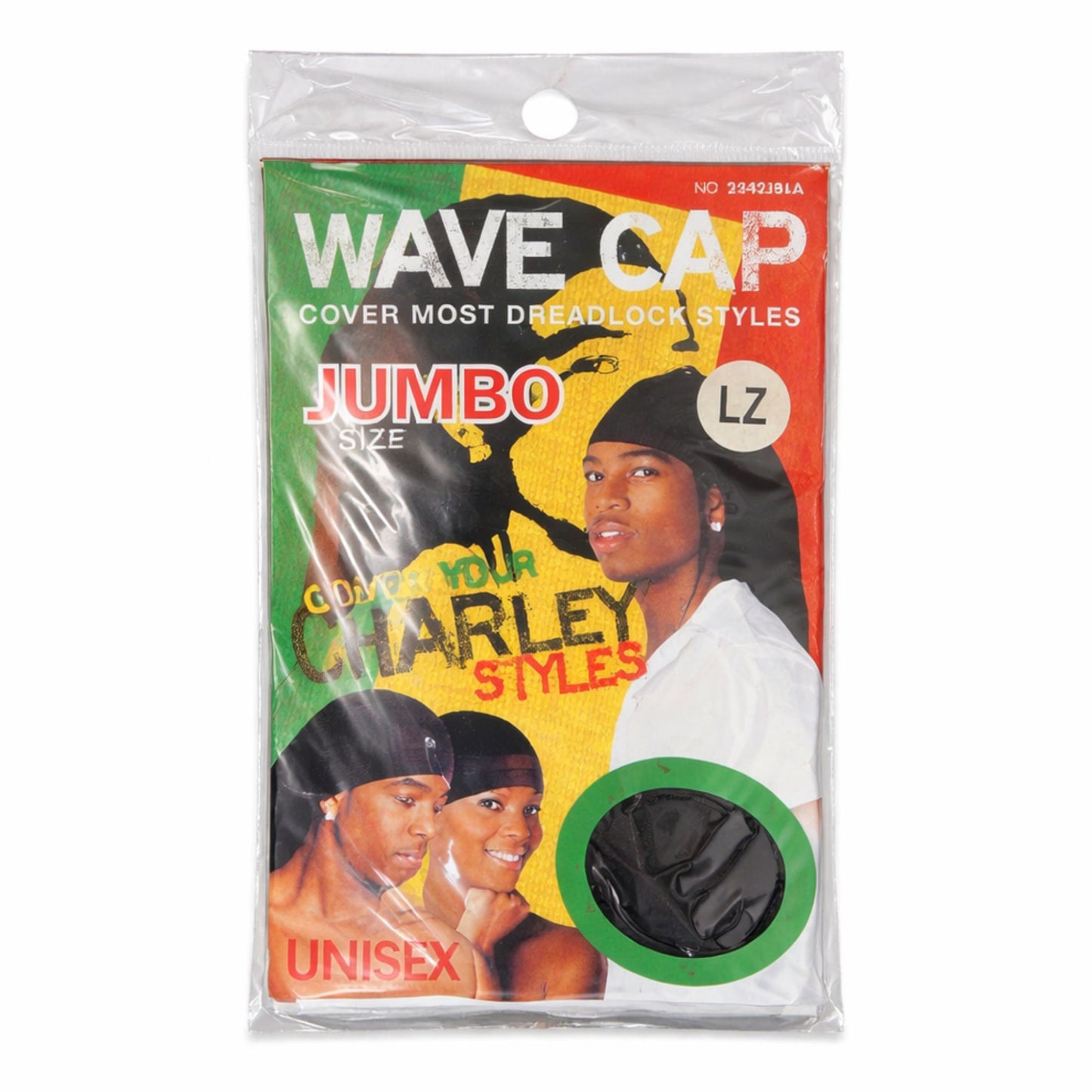 Unisex Jumbo Marley Wave Cap Stretch Dreadlock Wrap Unisex Wave Cap main product image