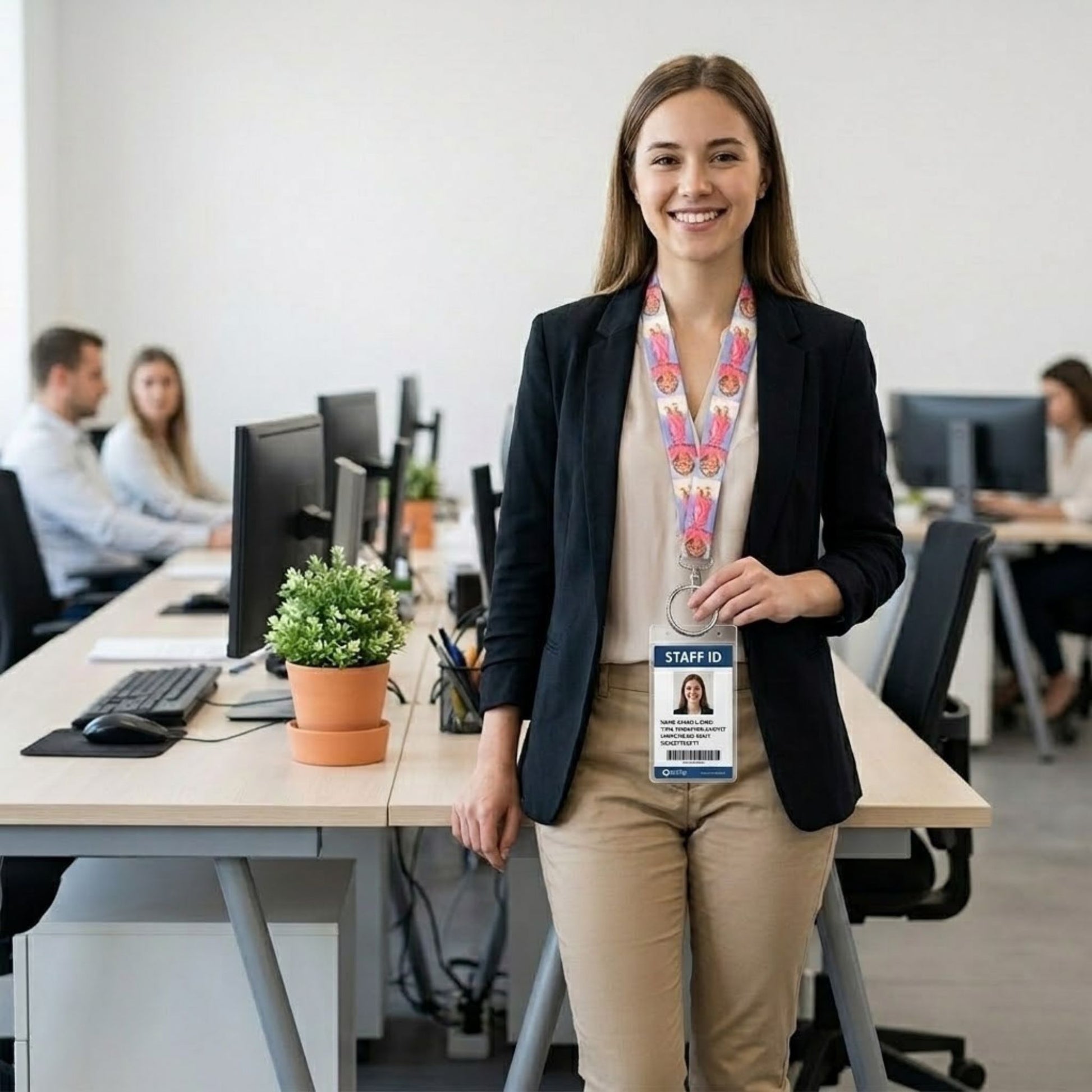 Printed Neck Strap Lanyard for Keys and ID Cards