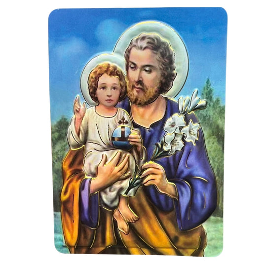 3x4 St. Joseph with Child Jesus Refrigerator Magnet