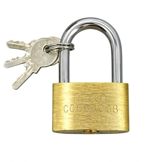 1.70" x 1.7" Solid Brass Padlock with 3 Keys Heavy Duty Lock main product image