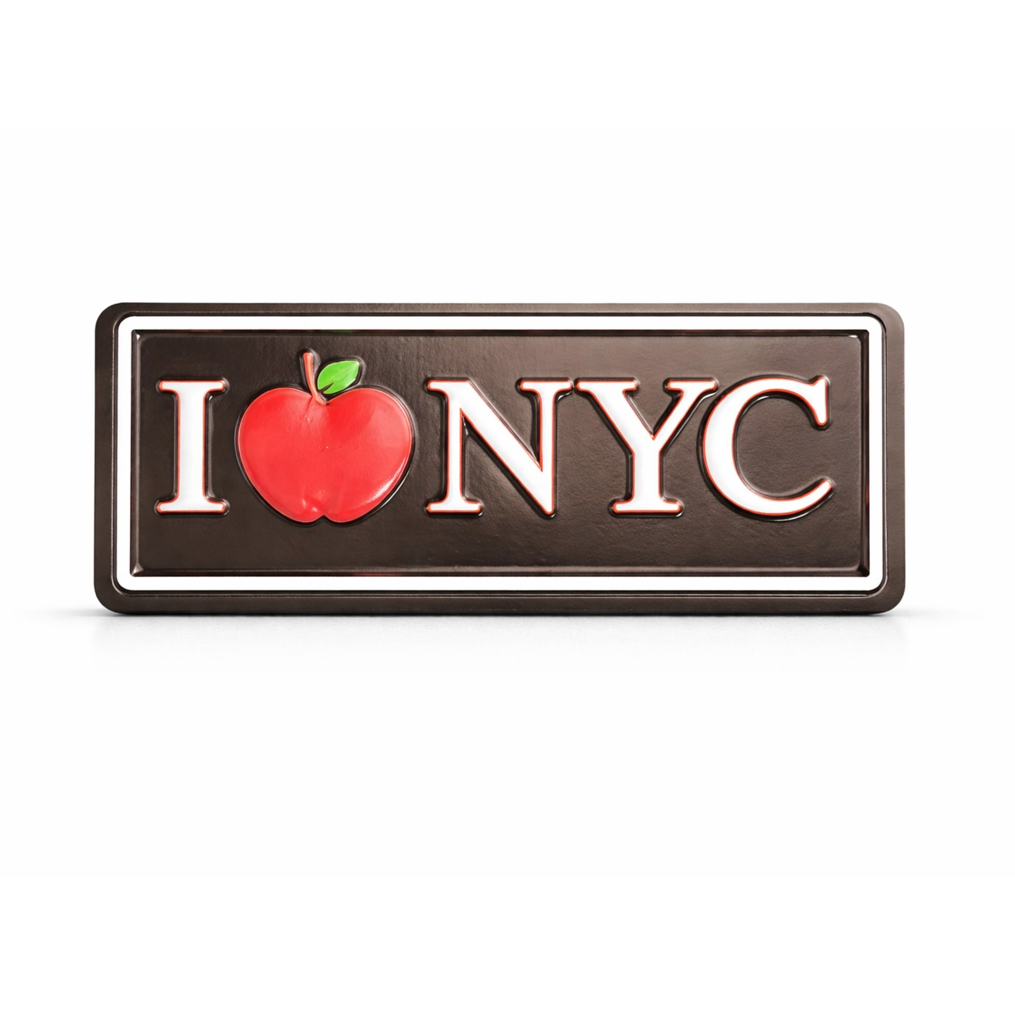 4.8" x 1.8" New York Embossed Magnet – NYC Souvenir Fridge Decor Souvenir Magnets product detail image