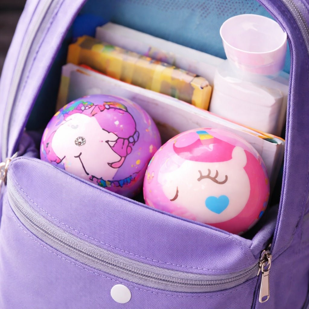 Unicorn Stress Ball Squishy Toy for Kids – Soft Squeeze Ball lifestyle use image