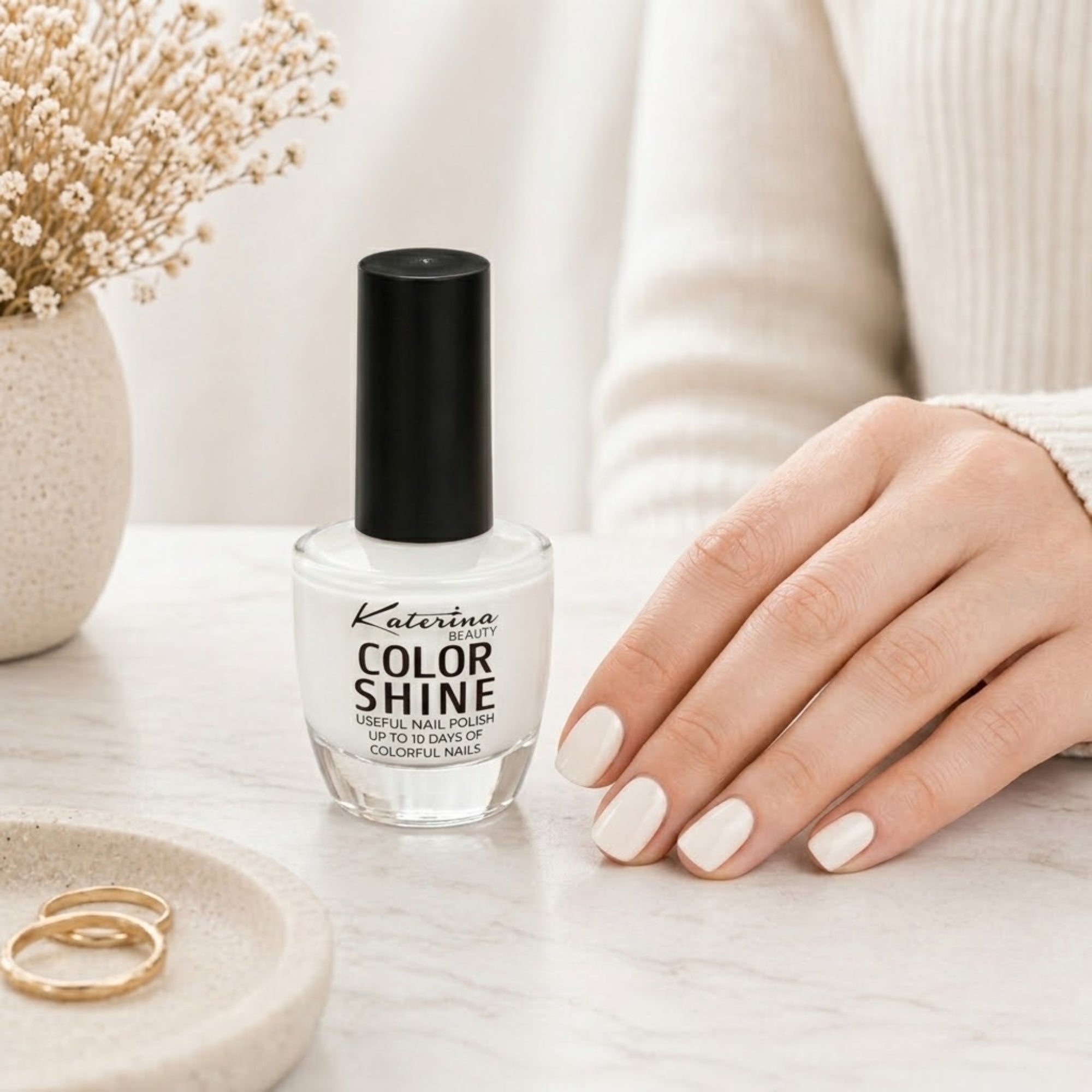 Katrina Color Shine Nail Polish Smooth Glossy Finish Shine lifestyle use image