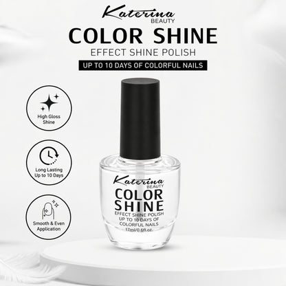 Katrina 17ml Color Shine Nail Polish with High Gloss Finish