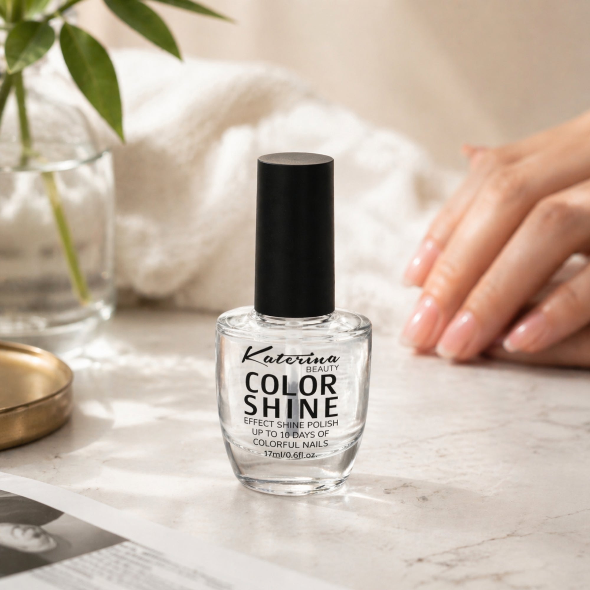 17ml Katrina Color Shine Nail Polish High Gloss Finish size and feature image