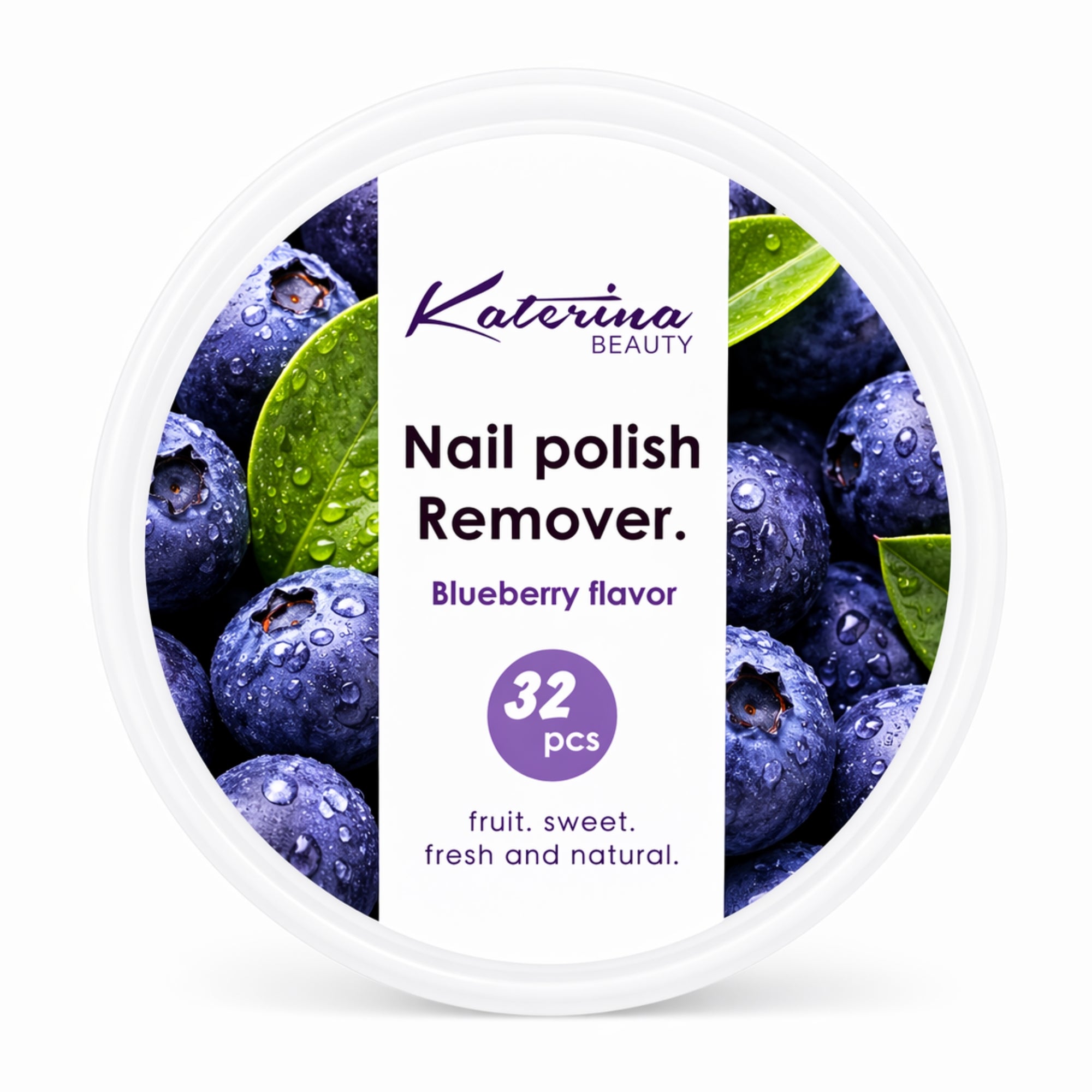 32 Count Nail Polish Remover Pads Gentle Scented size and feature image