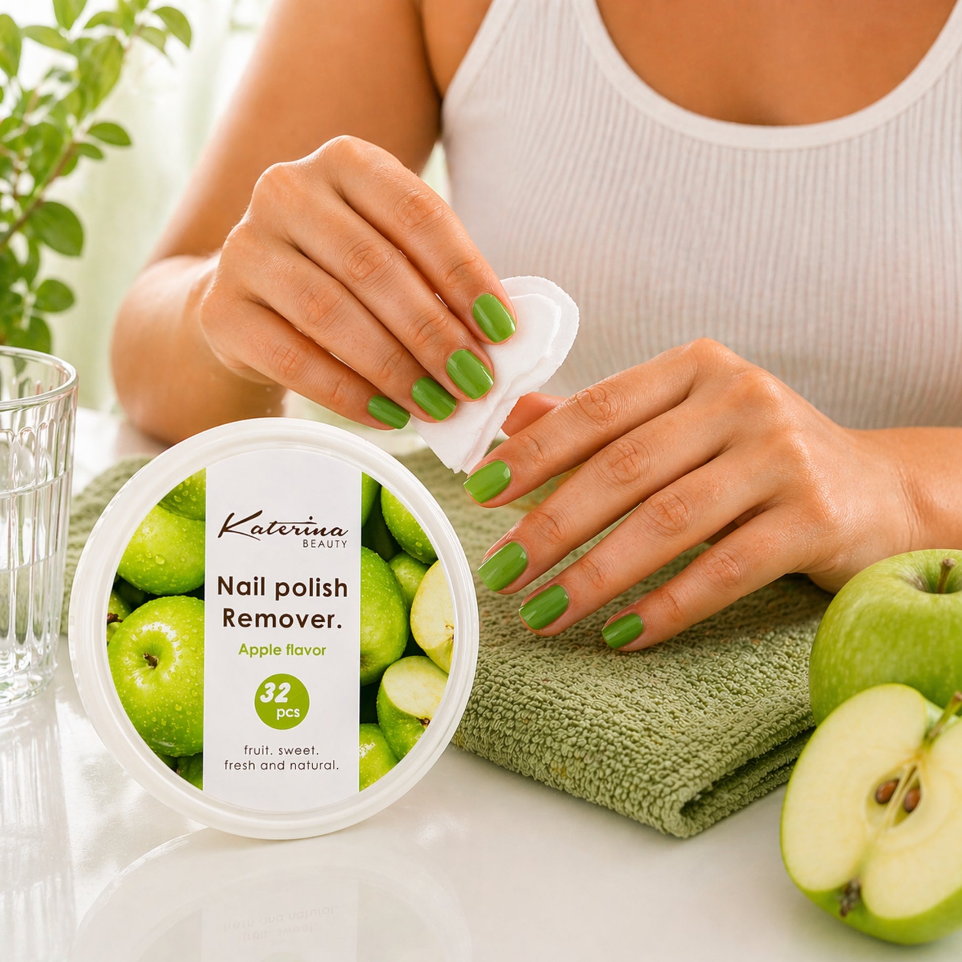 Gentle Fragrance 32 Count Nail Polish Remover Pads