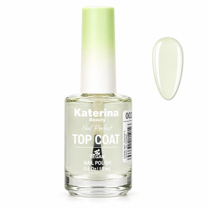 Glossy 18ml Vegan Nail Top Coat Nail Protector