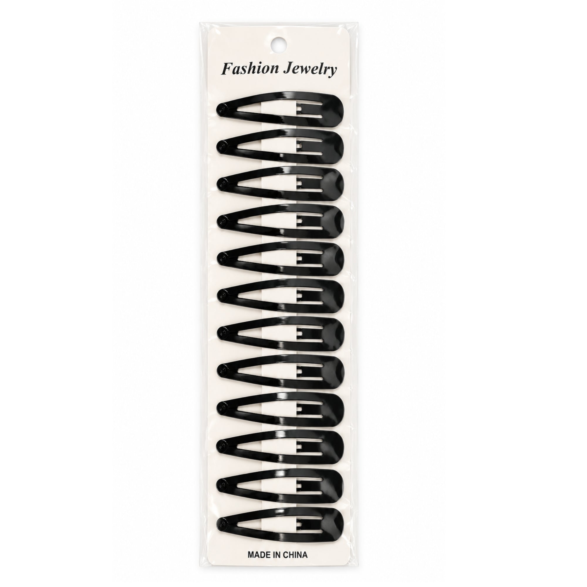 12PCS Snap Hair Clips for Girls Metal Barrettes