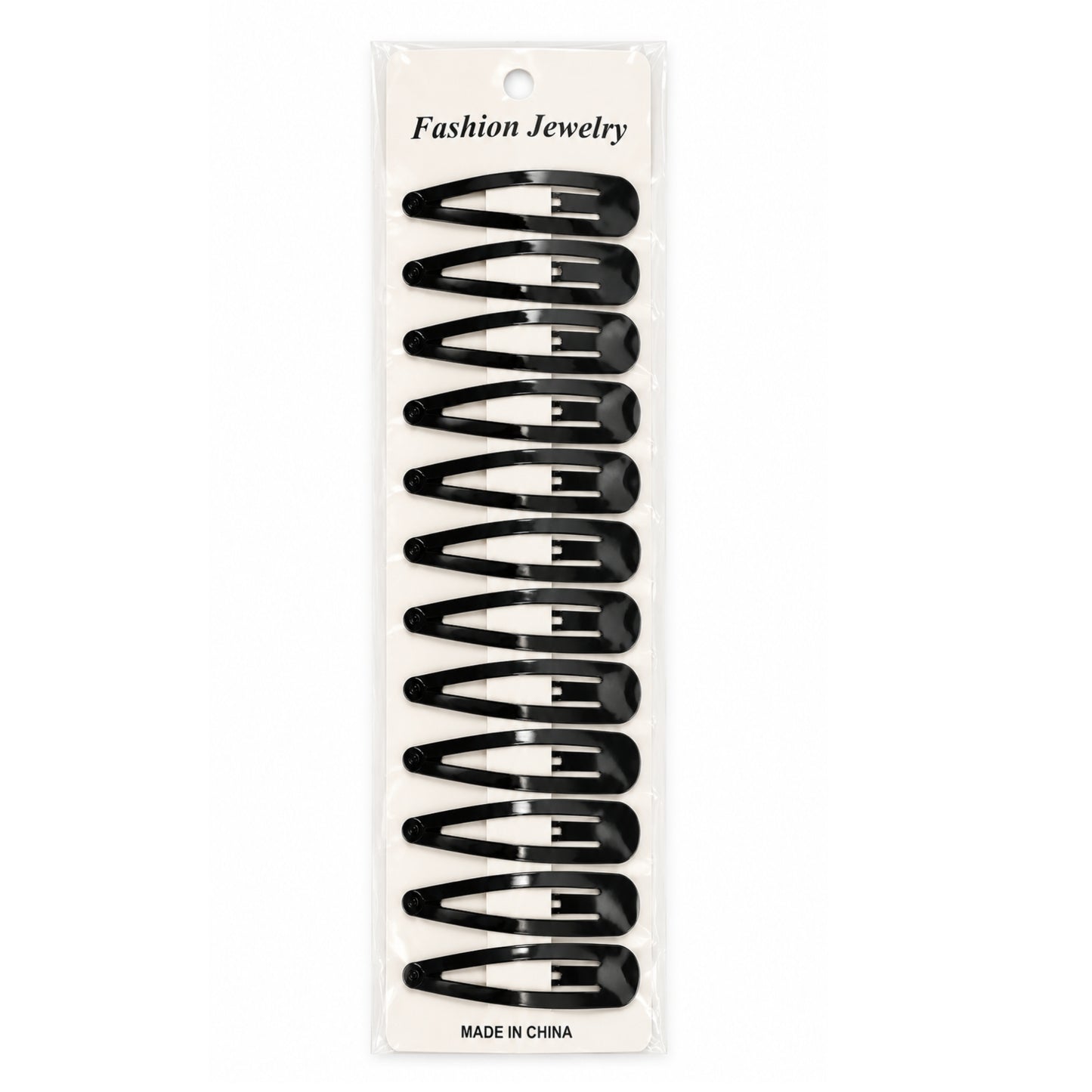 12PCS Snap Hair Clips for Girls Metal Barrettes
