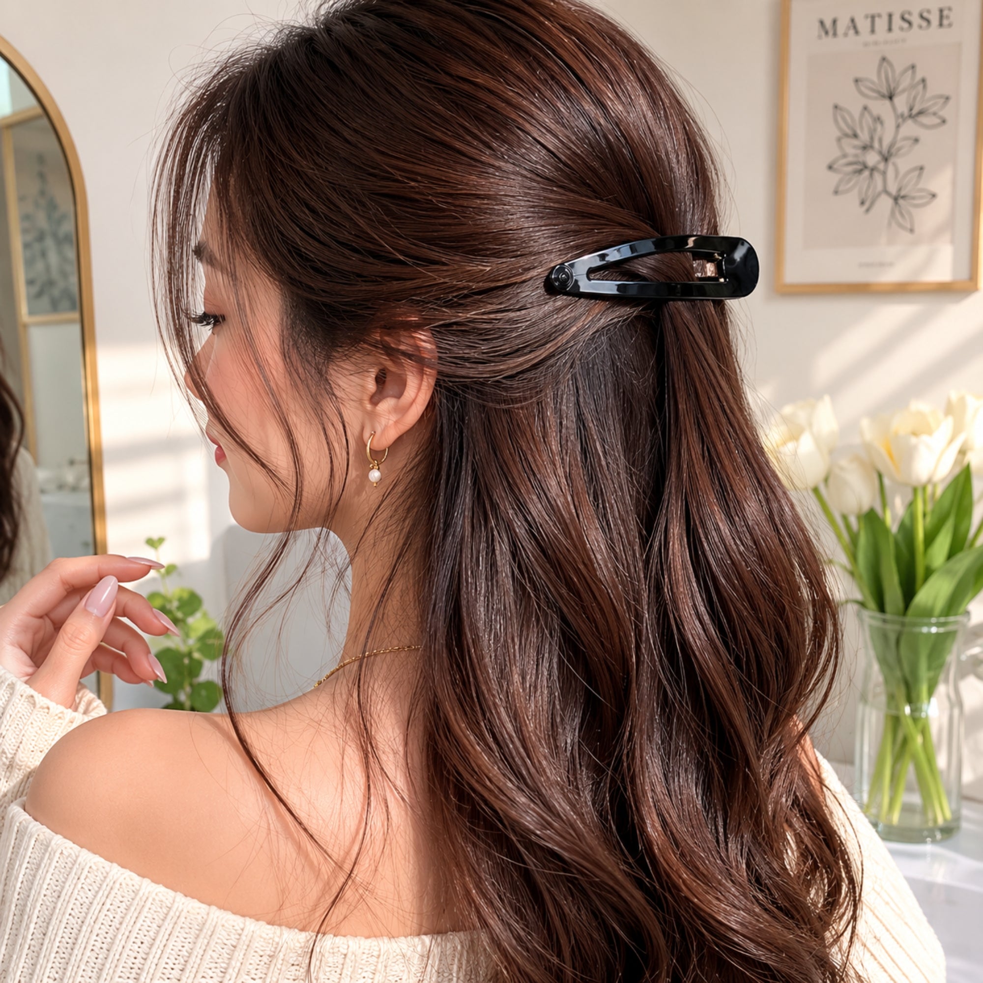 Snap Hair Barrettes for Girls 12PCS Pack