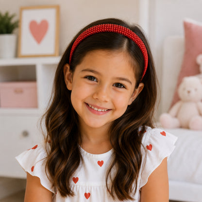 Plastic Hair Headband with Fashionable Bubble Design
