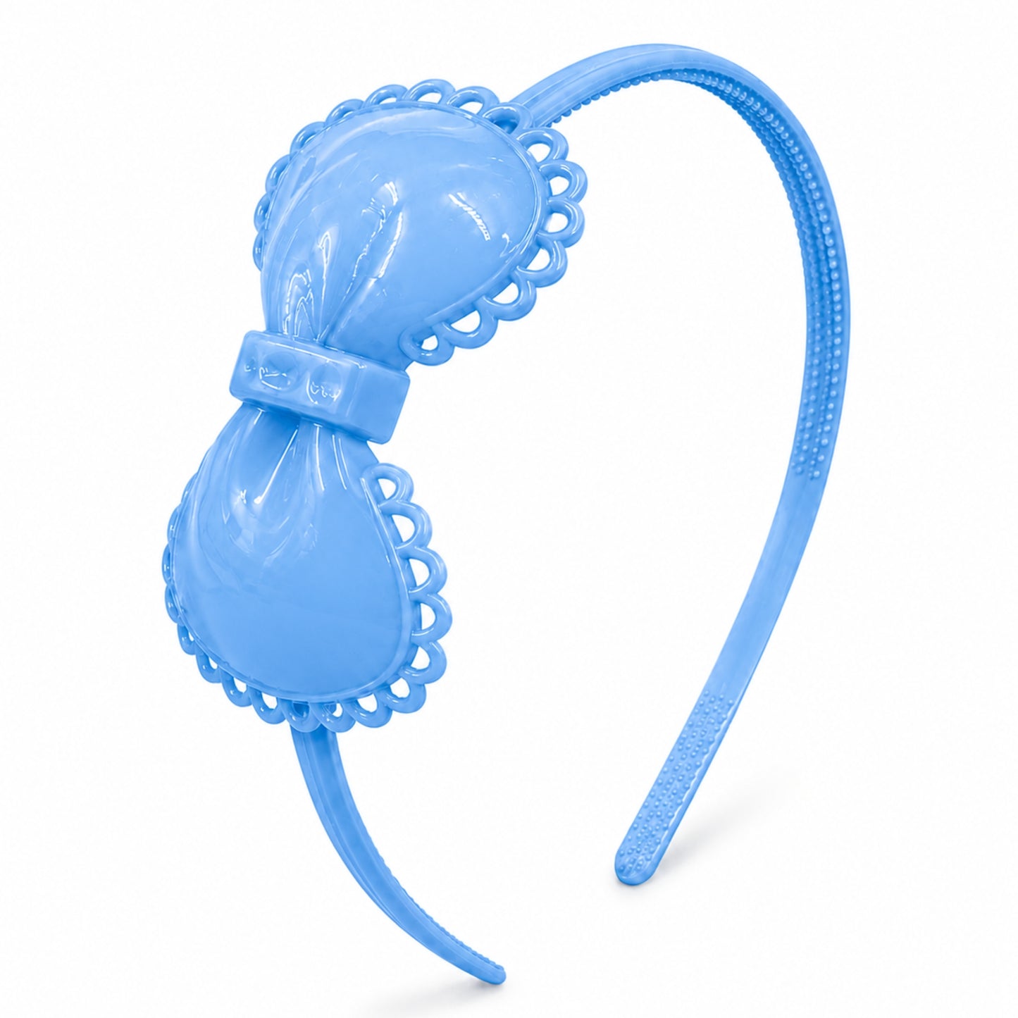 Bow Design Plastic Hair Headband Fashion Accessory