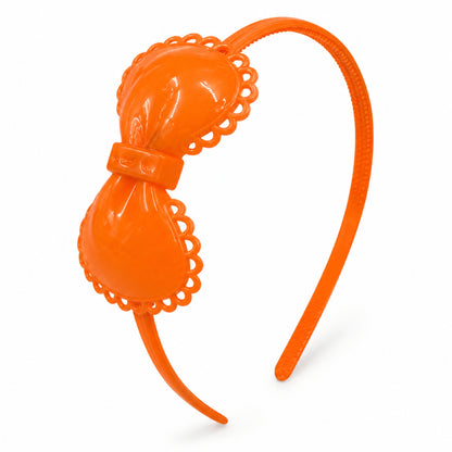 Plastic Bow Hair Accessory for Women and Girls