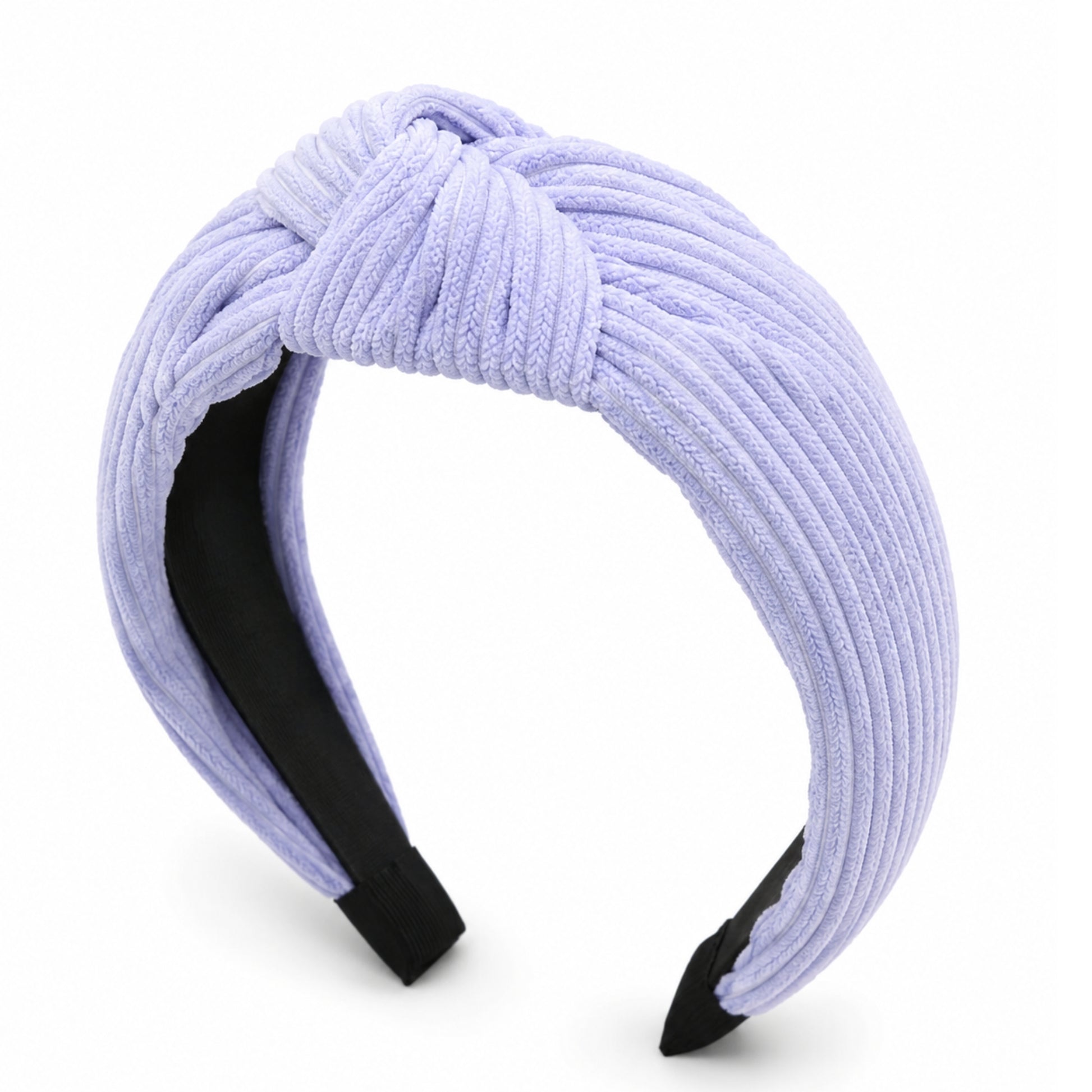 Trendy Knotted Velvet Headband for Casual Wear