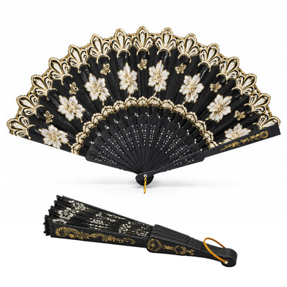 Lace Hand Fan for Women Wedding & Party Use