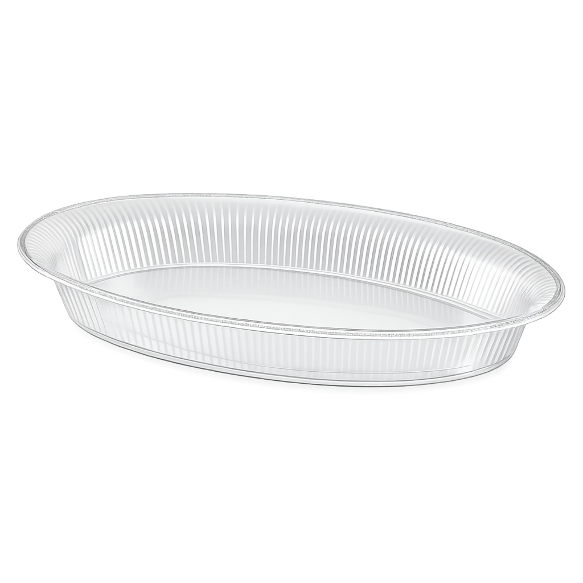 11x16 Clear Oval Plastic Bowl for Parties