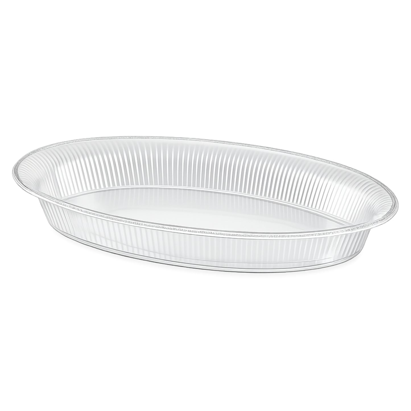 11x16 Clear Oval Plastic Bowl for Parties
