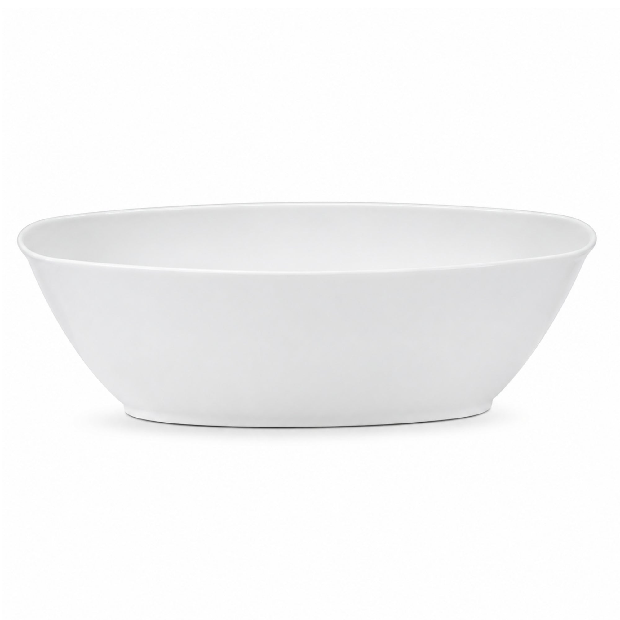 80oz Oval Plastic Serving Bowl for Catering