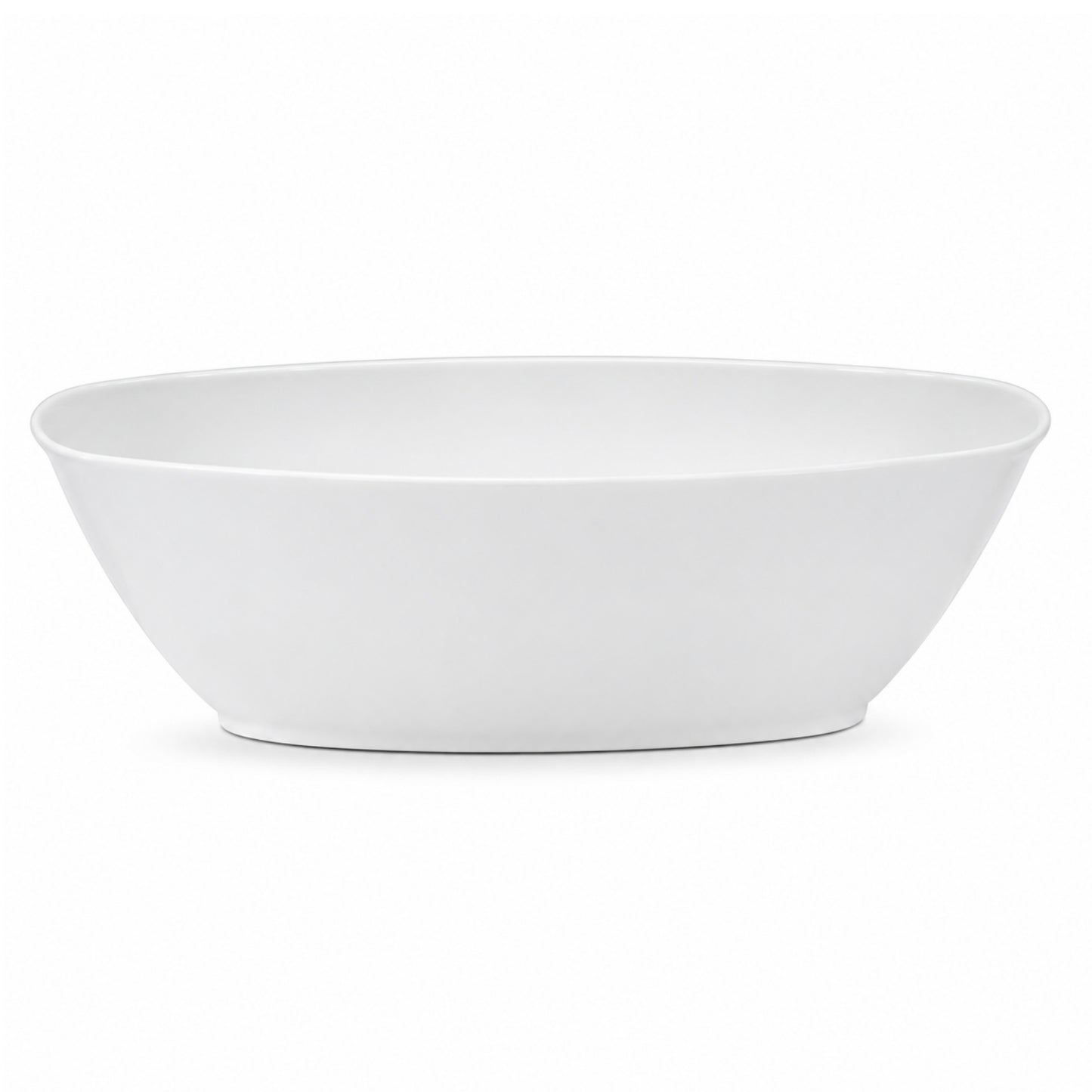 80oz Oval Plastic Serving Bowl for Catering