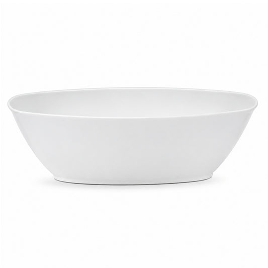 80oz Oval Plastic Serving Bowl for Catering