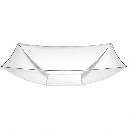 Clear Rectangular Serving Bowl for Catering