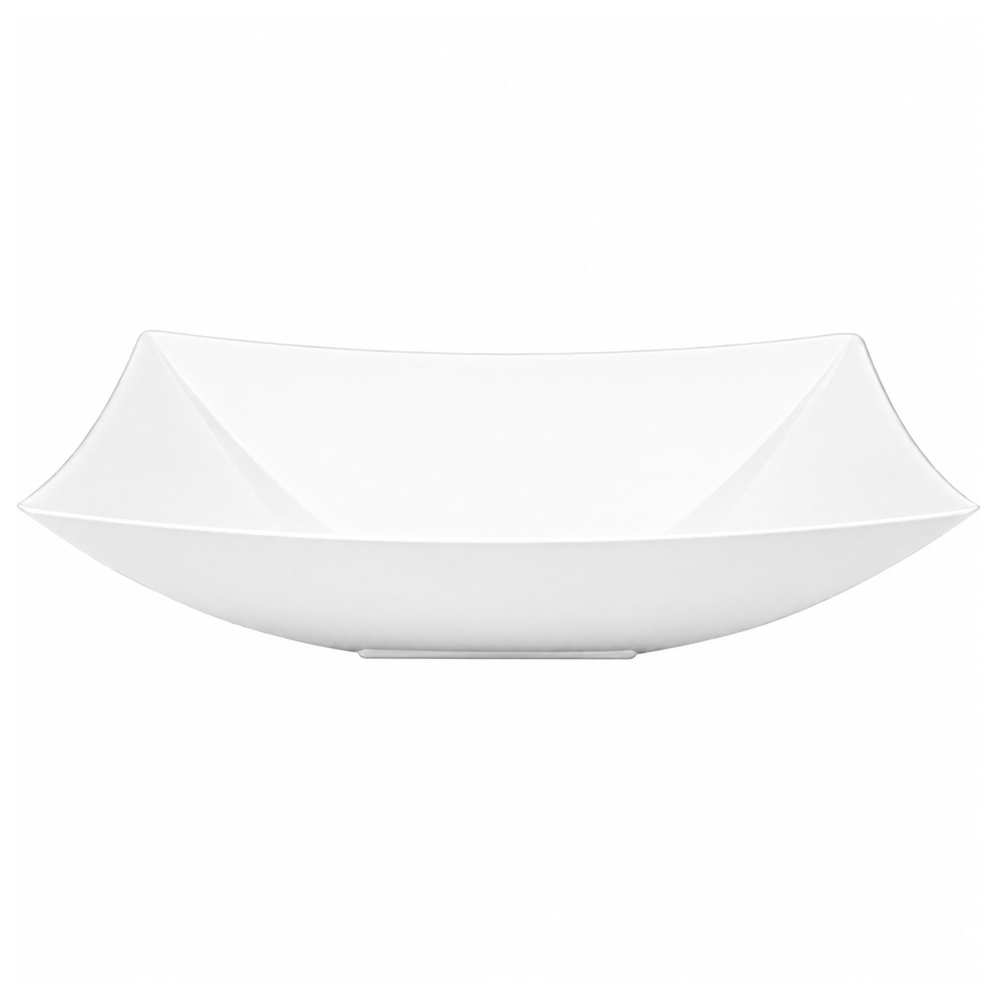 Rectangular White Food Bowl for Catering