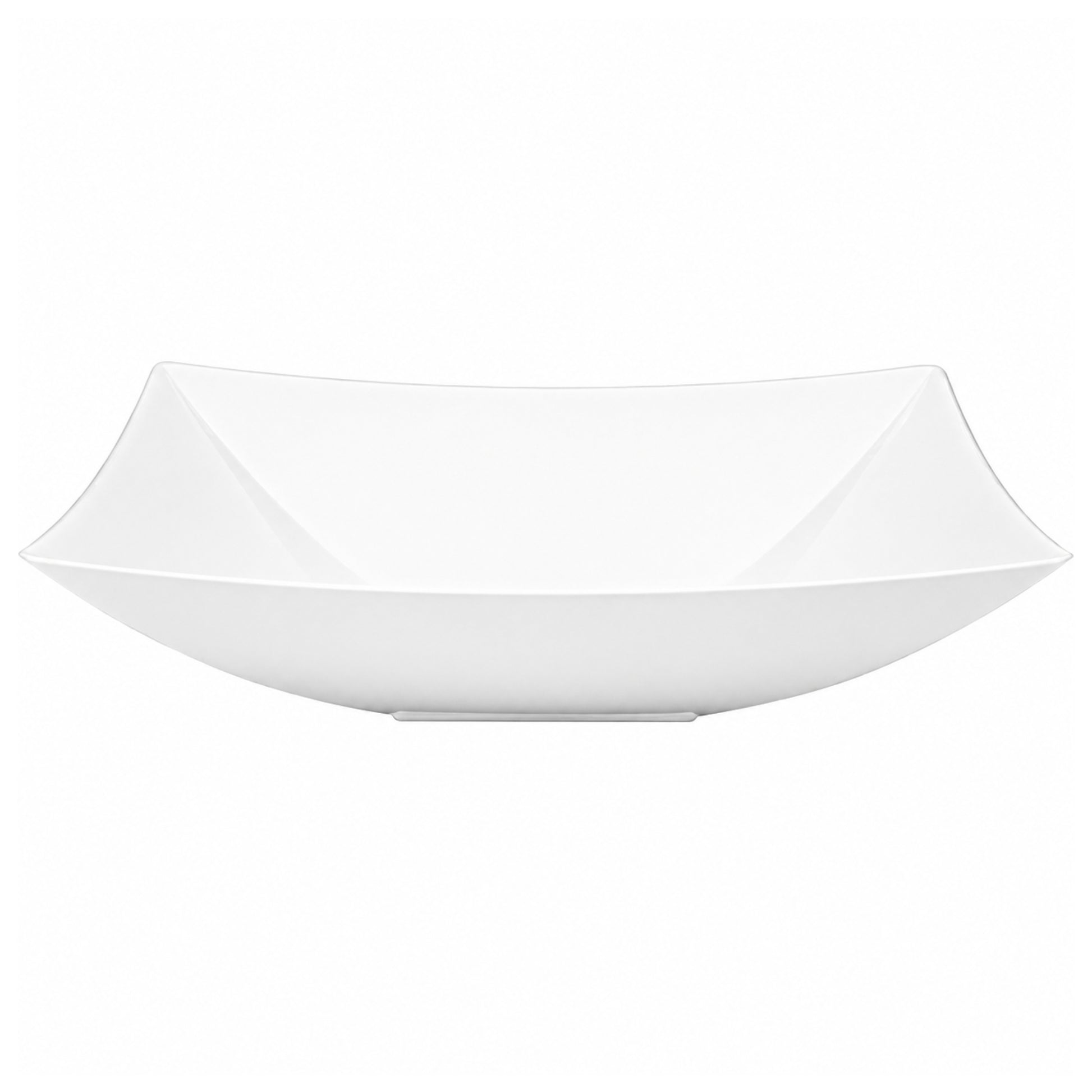 Rectangular White Food Bowl for Catering