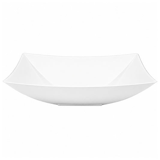 Rectangular White Food Bowl for Catering