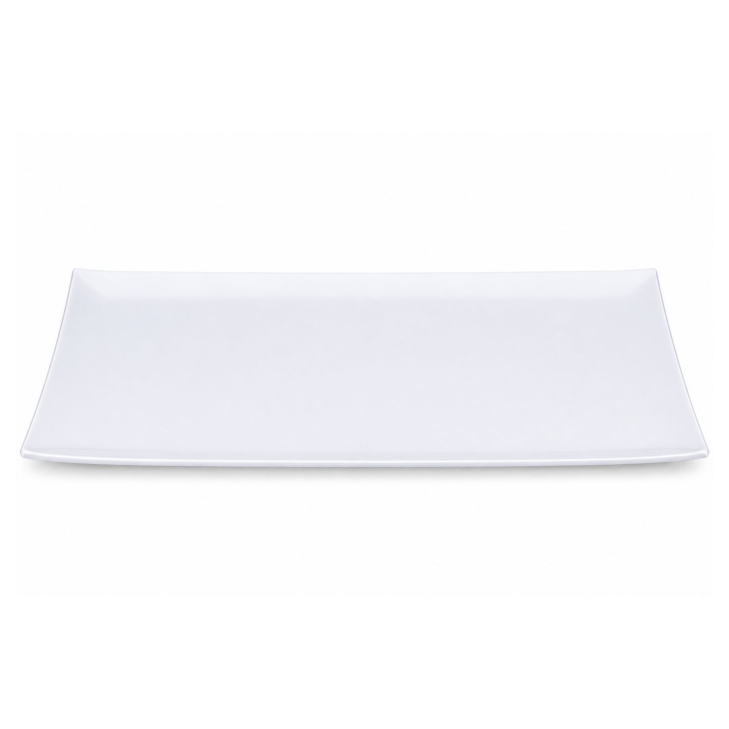 White Rectangular Serving Tray for Entertaining
