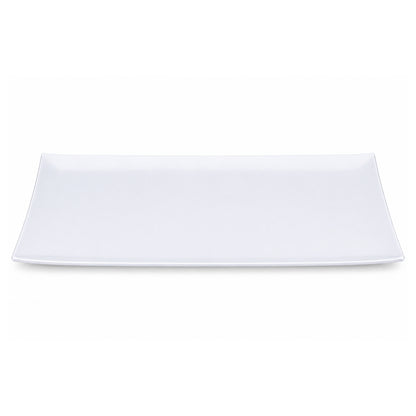 White Rectangular Serving Tray for Entertaining