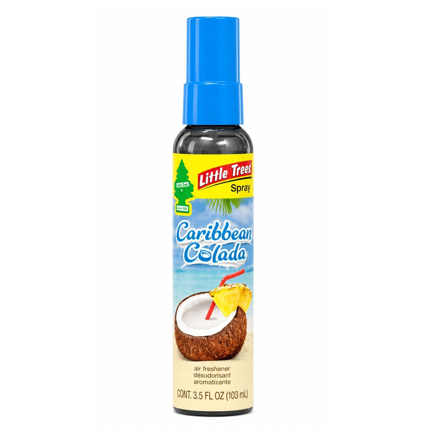 Little Trees Caribbean Colada Long Lasting Air Freshener Spray 3.5oz