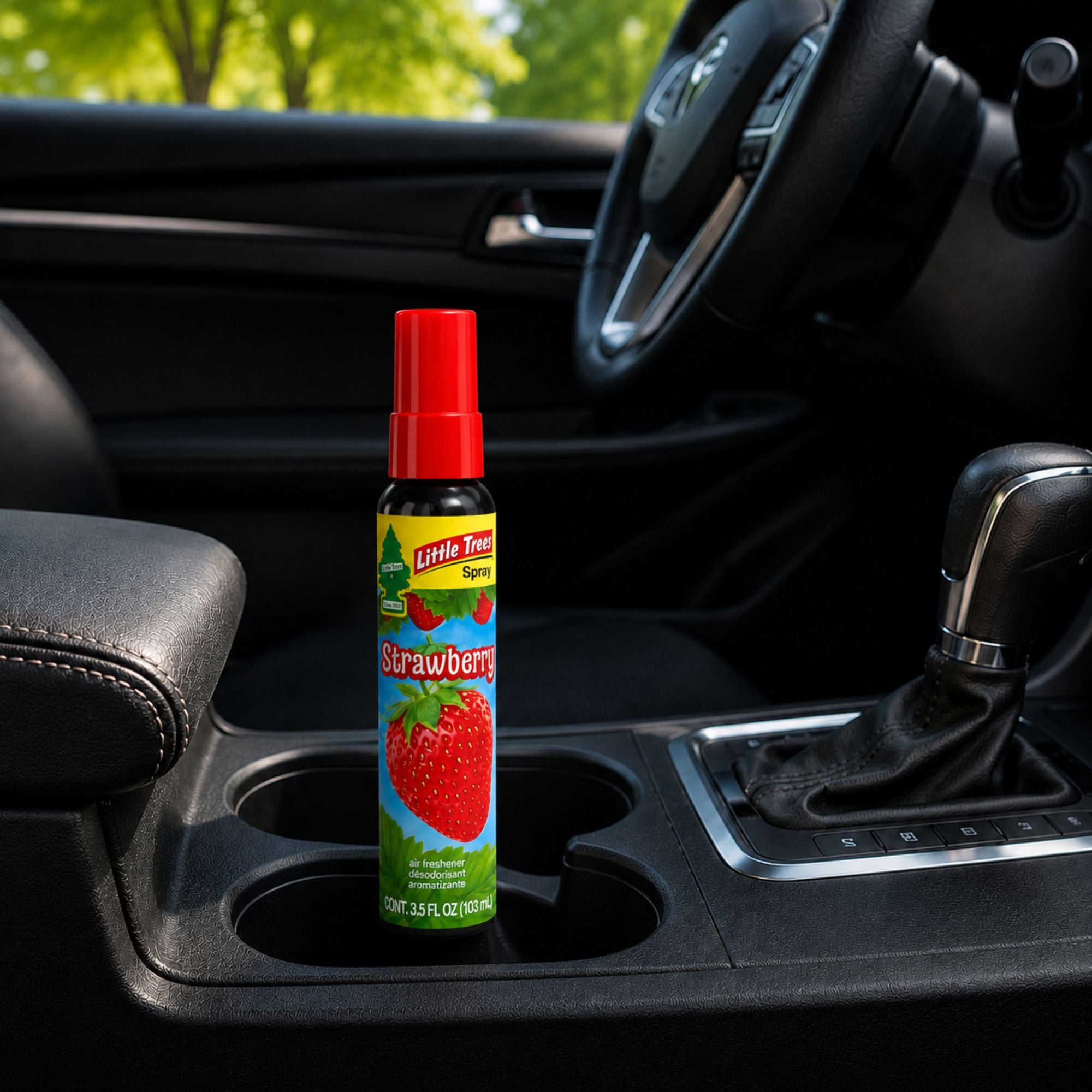 Little Trees Strawberry Car Air Freshener Spray 3.5oz
