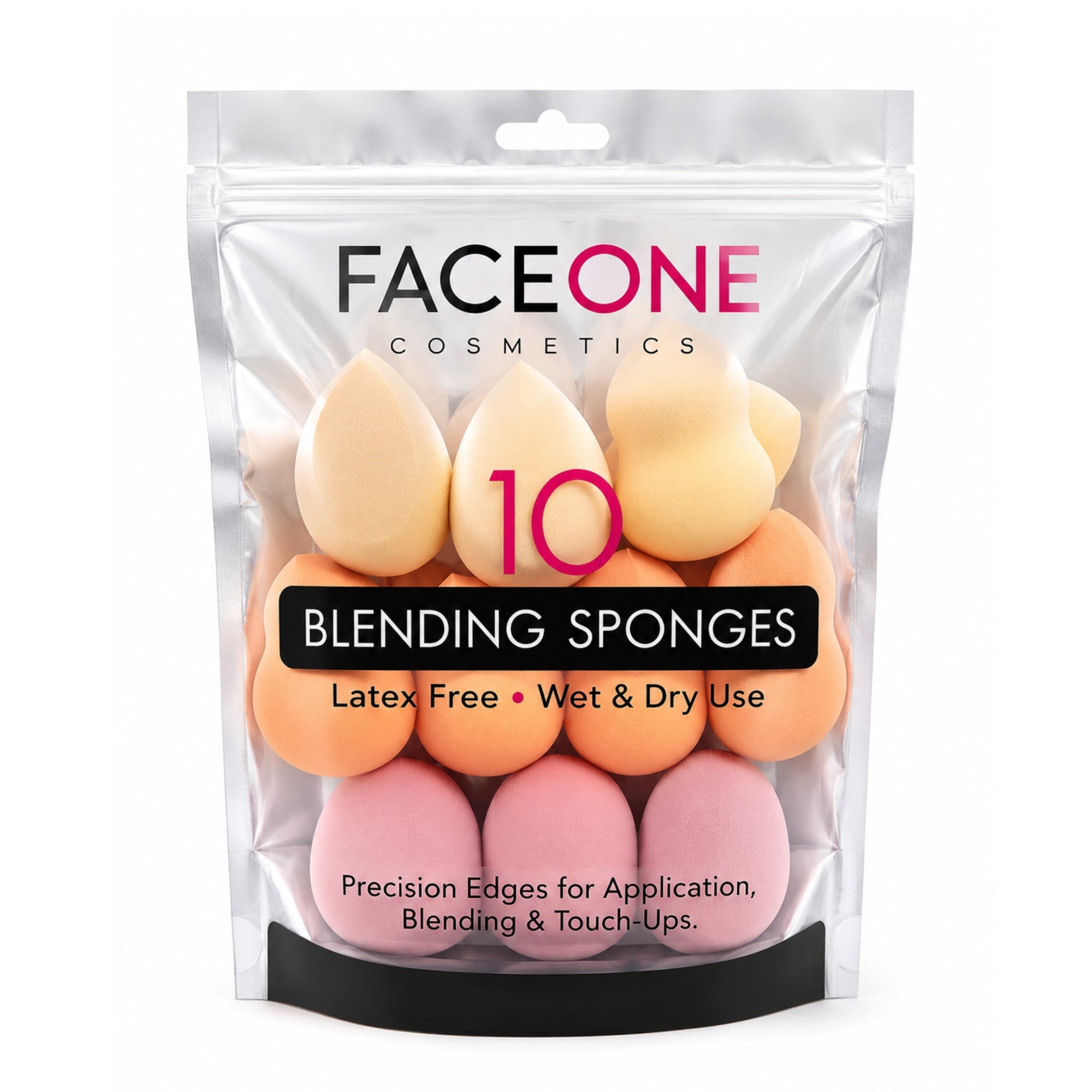 10PCS Face One Makeup Blending Sponges Latex Free