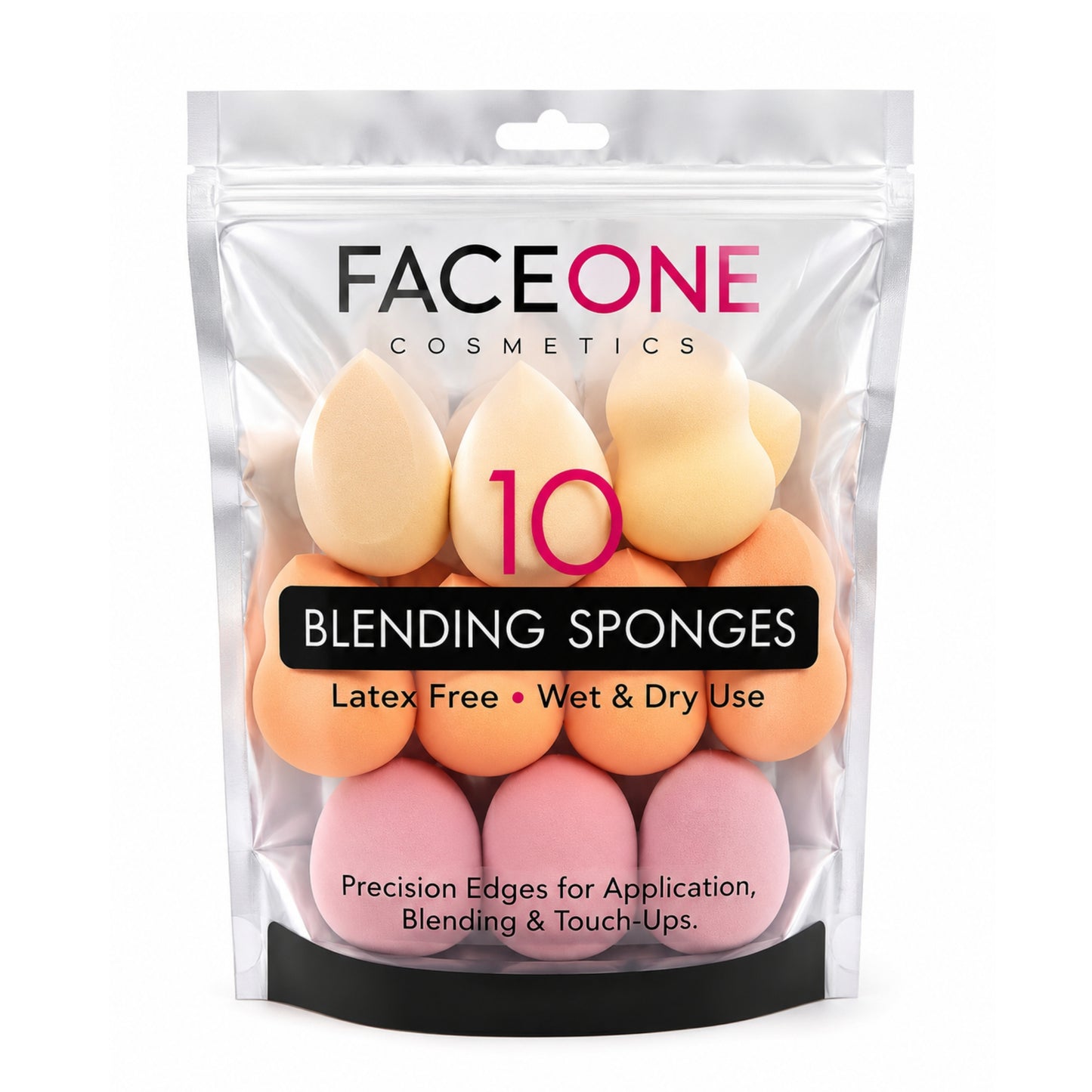 10PCS Face One Makeup Blending Sponges Latex Free