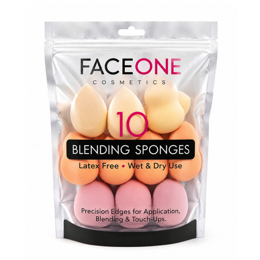 10PCS Face One Makeup Blending Sponges Latex Free