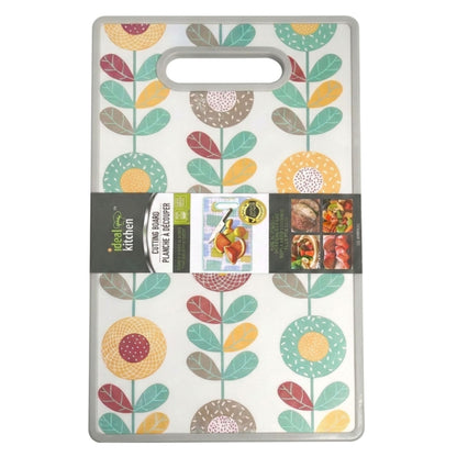 14.5"x8.8" Ideal Kitchen Non Slip Plastic Cutting Board Kitchen Cutting Board size and feature image