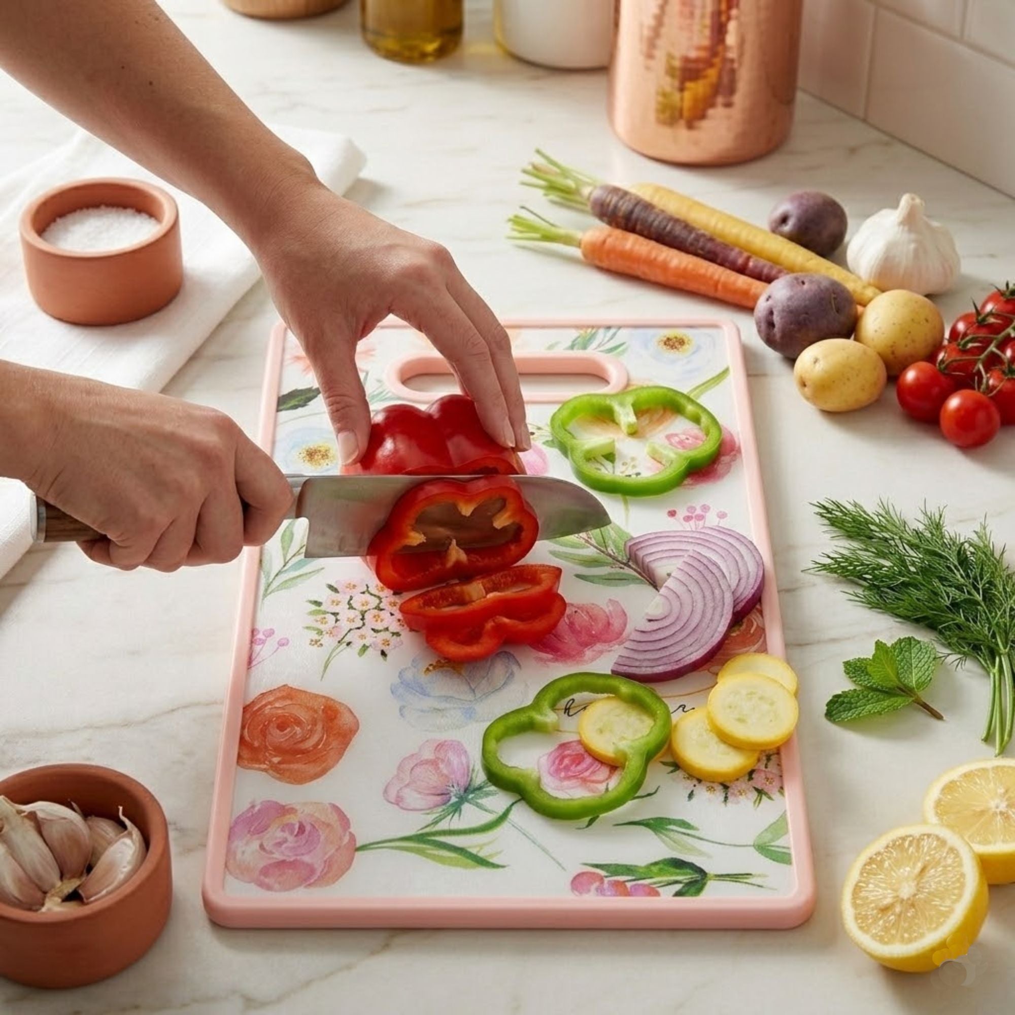 14.5"x8.8" Ideal Kitchen Non Slip Plastic Cutting Board Kitchen Cutting Board product image 8
