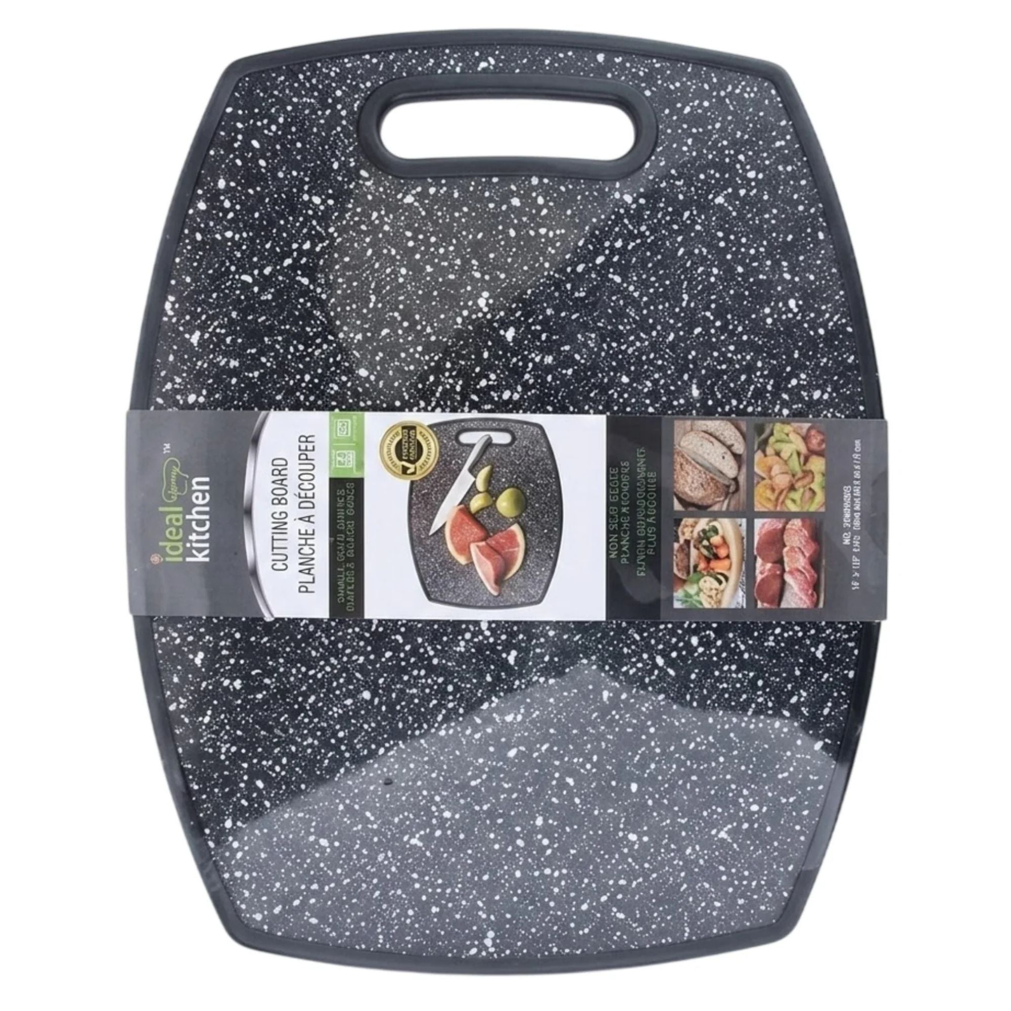 15"x11.8" Ideal Kitchen Non Slip Plastic Cutting Board Kitchen Cutting Board size and feature image