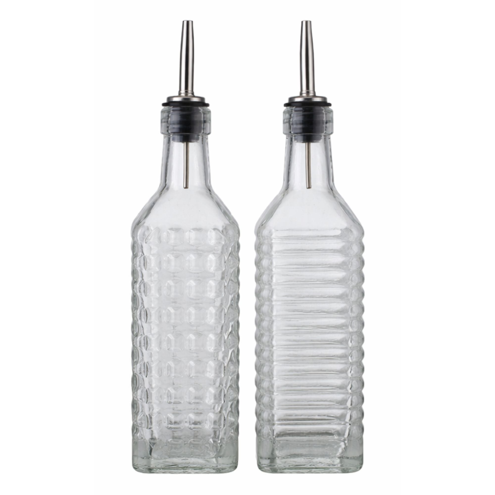 2 Pack Ideal Kitchen Glass Dispenser Set for Oils & Vinegar Oil & Vinegar Dispenser Set main product image