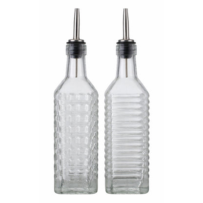 Ideal Kitchen 2 Pack Oil & Vinegar Dispenser Set