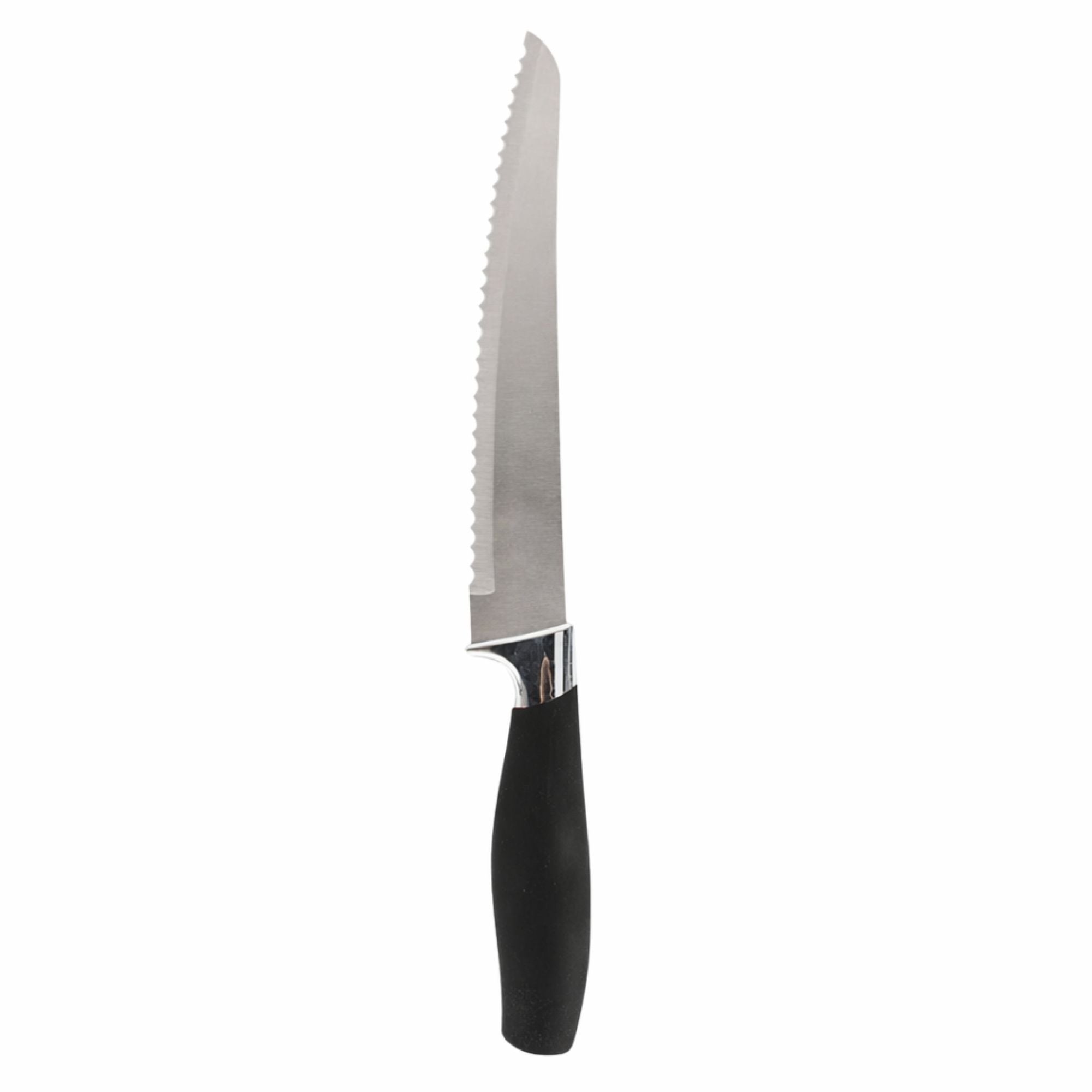 8" Serrated Black Handle Ideal Kitchen Bread Knife Bread Knives Cutting Knife main product image