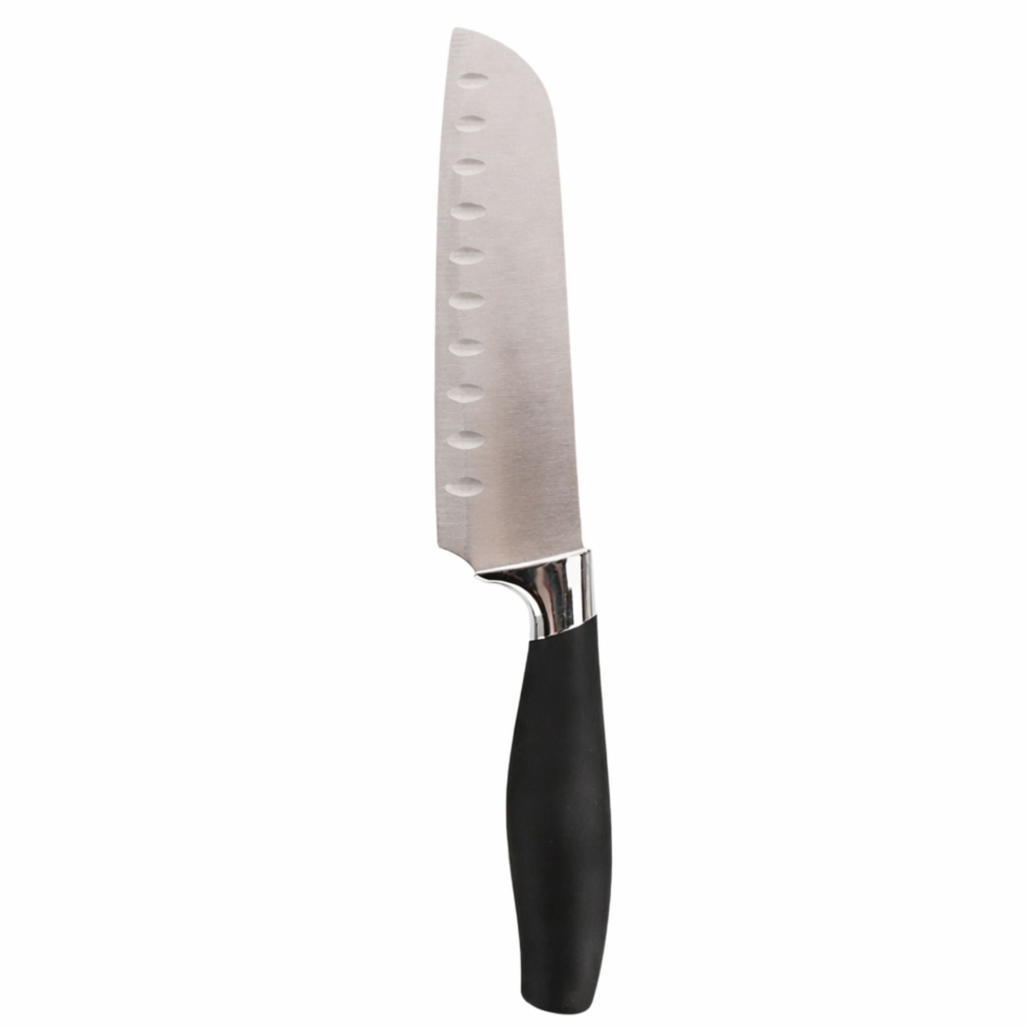 7" Black Handle Ideal Kitchen Sharp Santoku Knife Santoku Knives Cutting Knife main product image