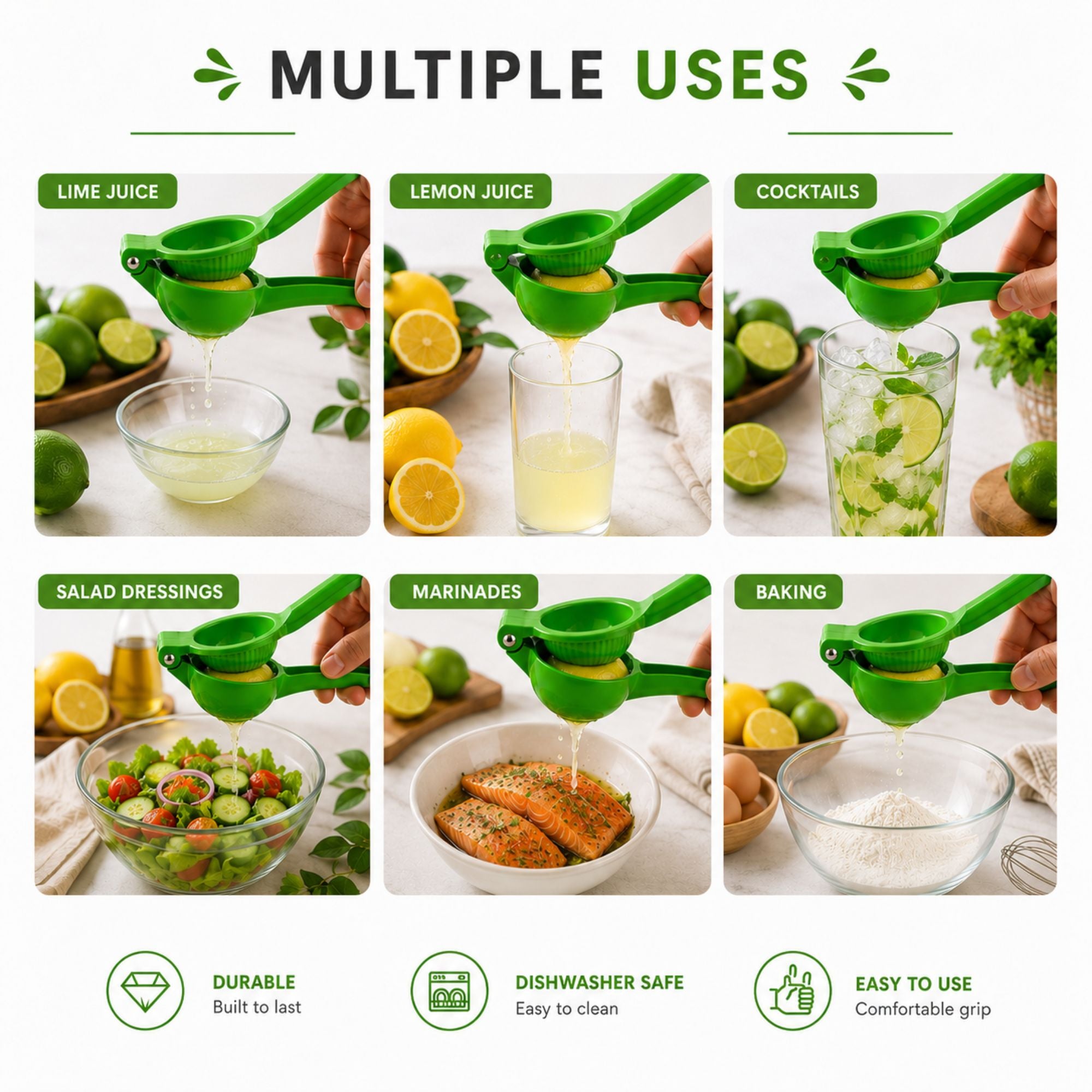 Manual Citrus Juicer Handheld Lime Squeezer Tool